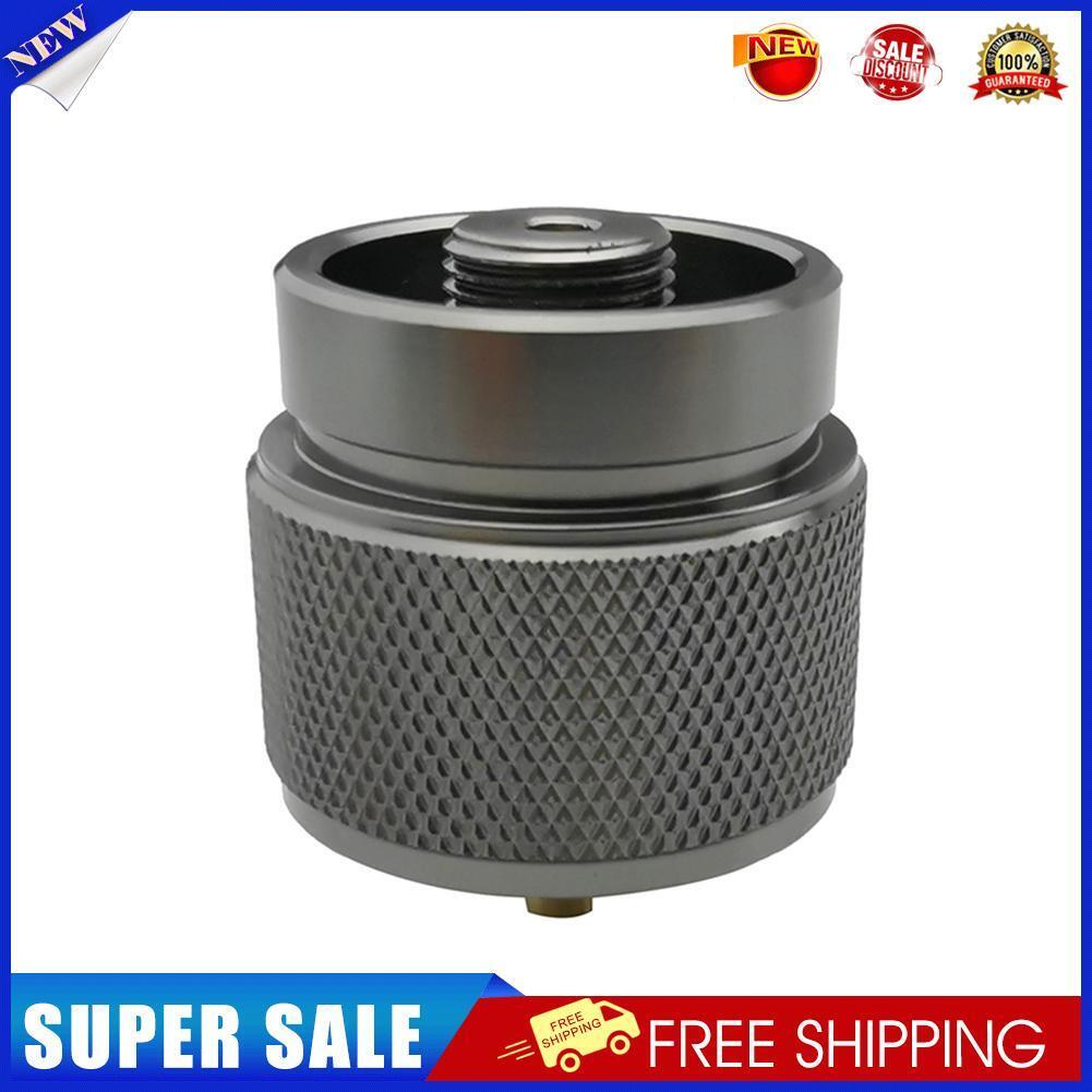 Outdoor Camping Propane Tank Adapter Stove Canister Head Converter Fitting