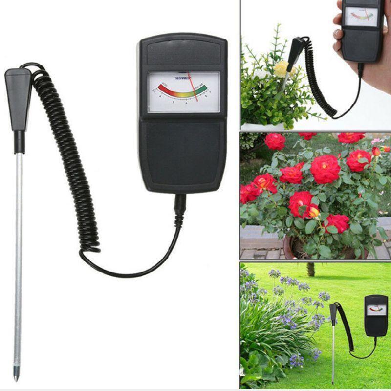 Houseplants Soil PH Detector Accurate Probe with 1m Cord Belt Clip No Battery