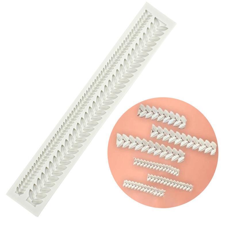 Soap Molds Wheat Braid Knitted Shape Chocolate Candy Molds Cake Chocolate Decor