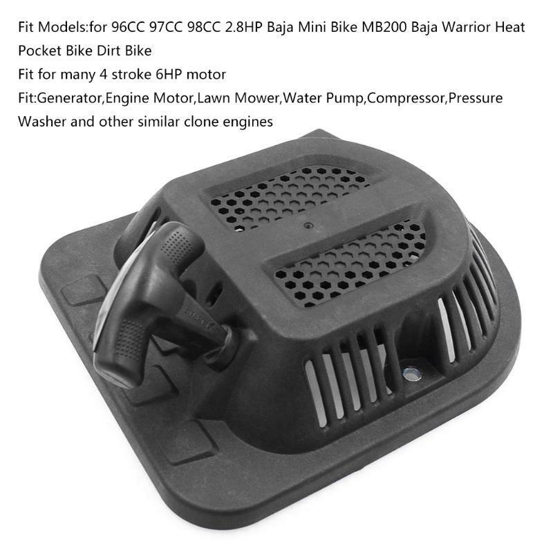 Recoil Starter Assembly Fits Baja Mini Bike MB200 Baja Warrior Heat