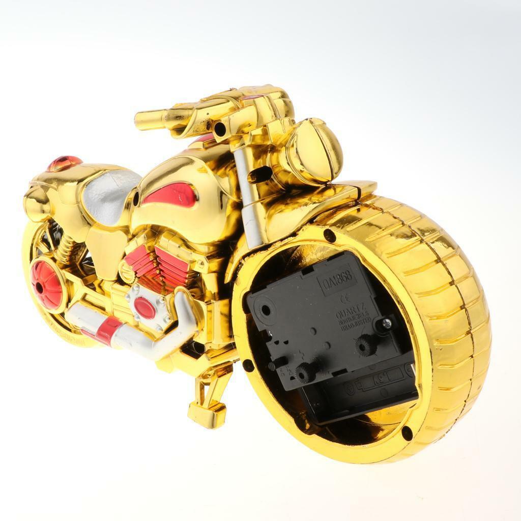 2pcs Motorcycle Clock Sculpture Craft  and   KTV  gifts