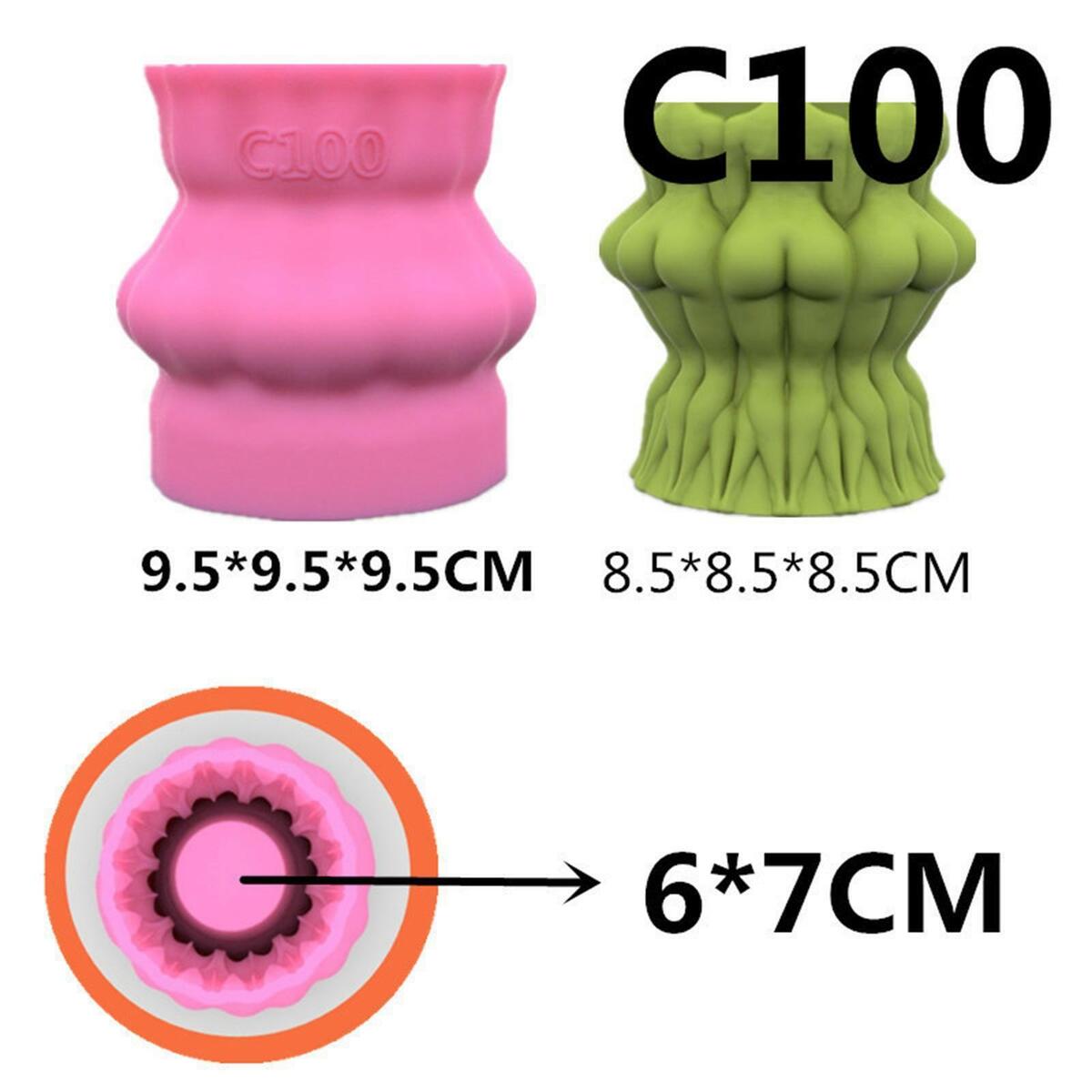 Silicone  Body Flower Pot  Tools for  or Family Gifts