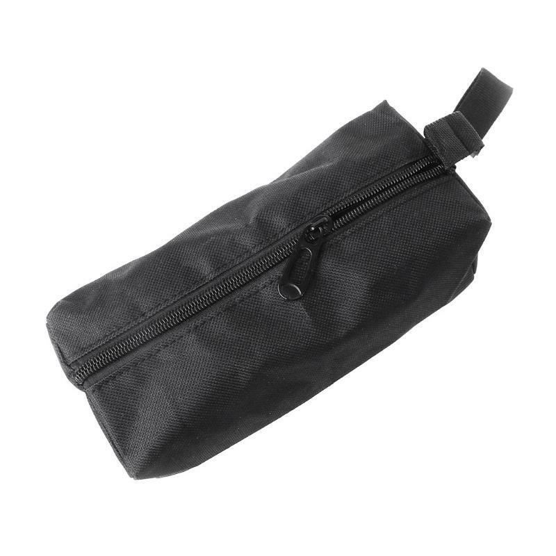 Waterproof Oxford Canvas Tool Bag Screw Nails Drill Bit Metal Parts Storage Case