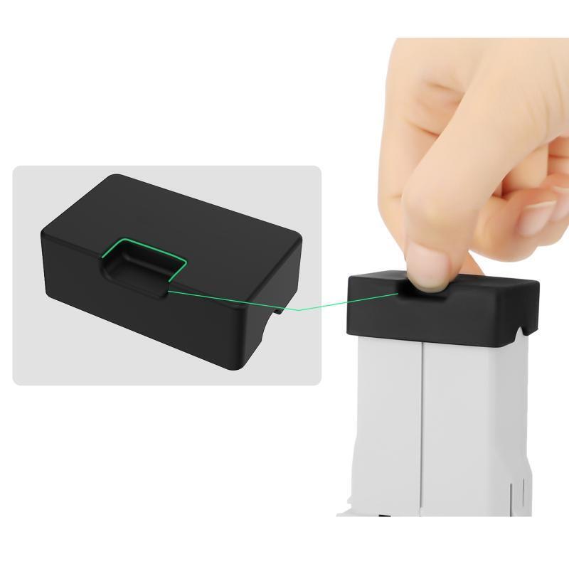3pcs Battery Dust Cover Protector Silicone Dust-Proof Cap for Mini3 Pro Drone