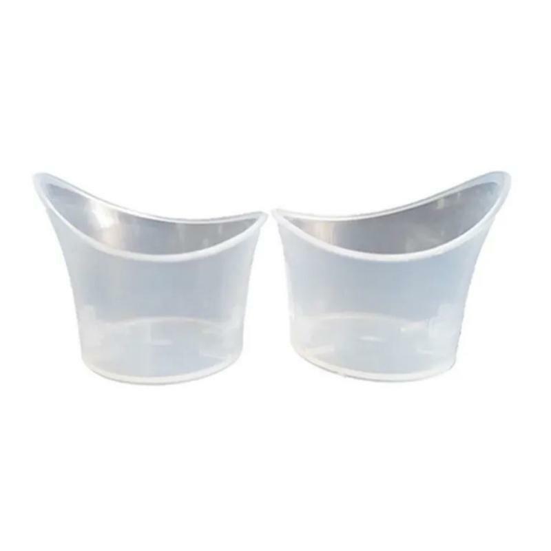 20PCS Durable Eye Cups with Round Rims Eye Protection Cleaning Tool 5ml Measure