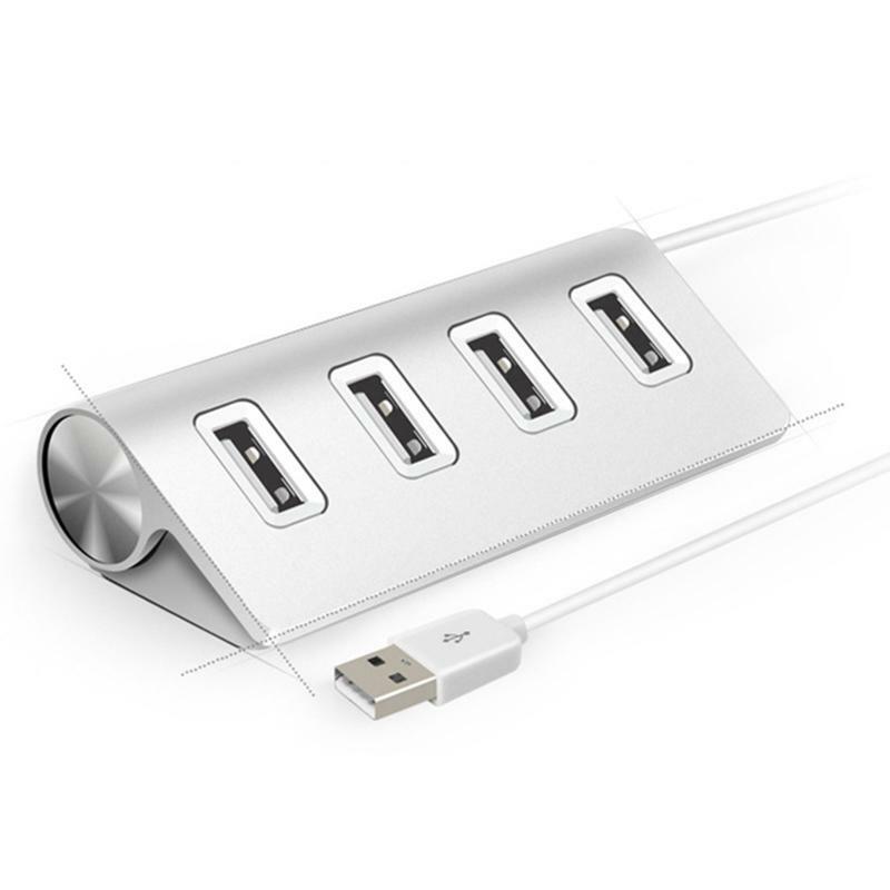 Computer Extension HUB USB2.0 Ports Overload Protection Anti-slip Bottom Pads