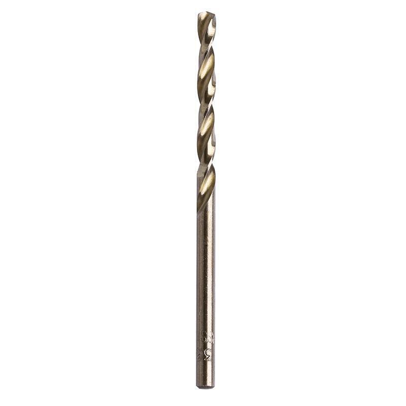 10Pcs 3.5mm M35 Round Shank HSS-Co Cobalt Twist Drill Spiral Drill Bit