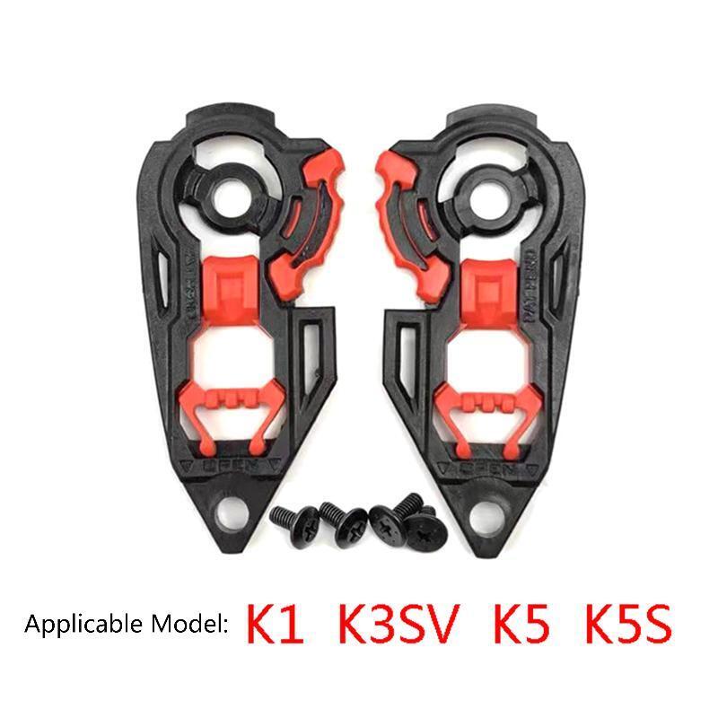 Motorcycle Helmet Visor Shield Gear Base Plate Lens Holder for K3 K4 K1 K3SV K5