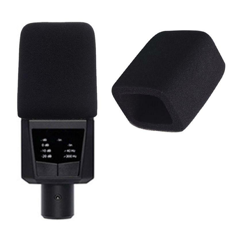 2PCS Microphone Sponge Cover Windshield Mic Cap for Lewitt LCT 240 249 449 450