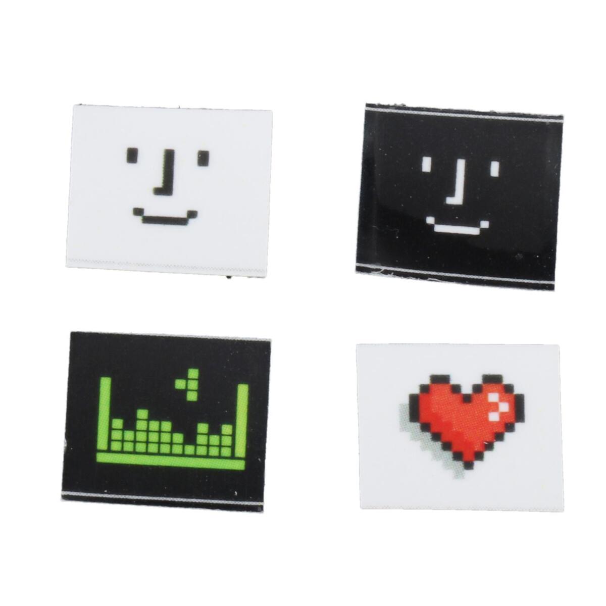 Computer Keycaps w/Magnetic Keyboard 5 Translucent Cards DIY
