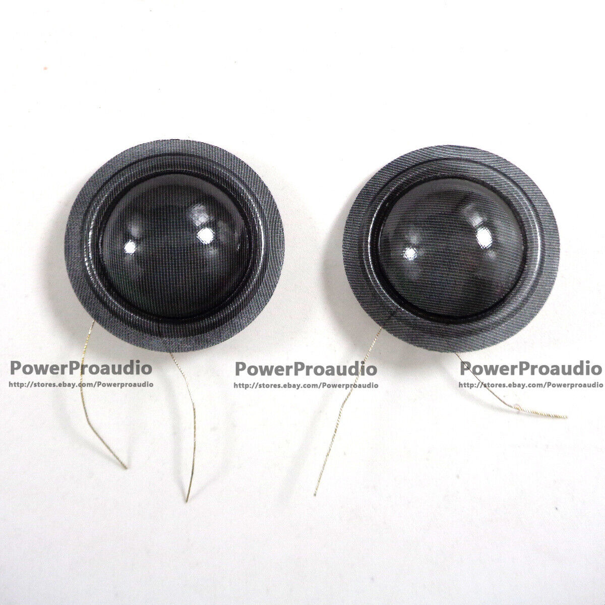 2pcs 25.5/25.4mm 1" 8ohm Tweeters transaparent silk diaphragm dome horn speaker
