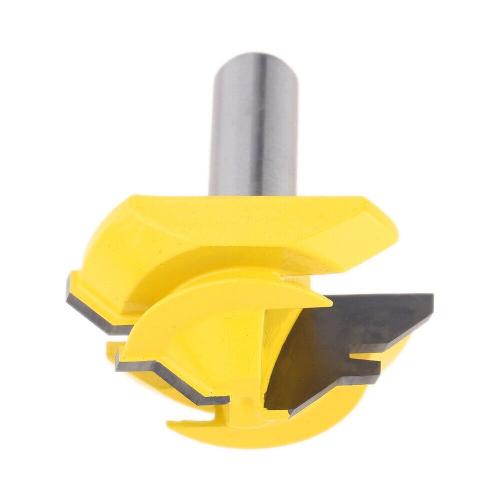 45 Degree Router Bit Matched Tongue Groove 1/2 Inch Shank Milling Chisel Cutter