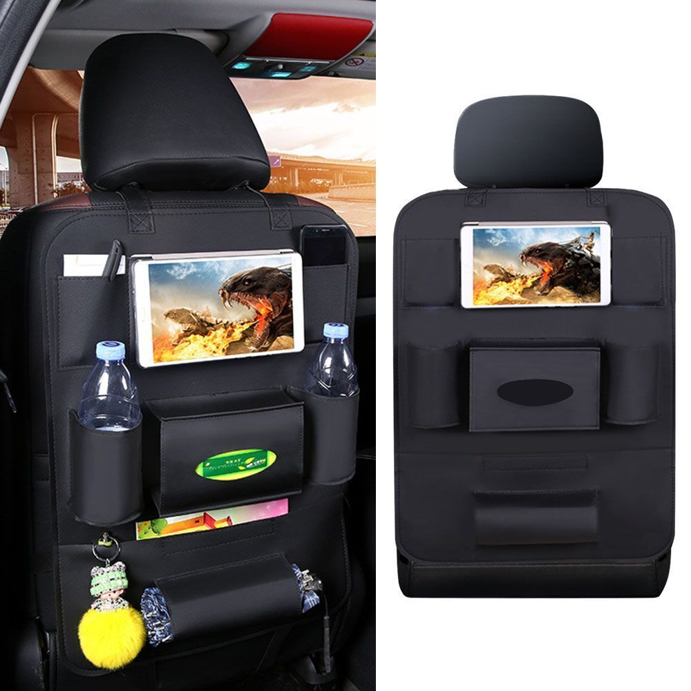 Pad Auto Storage Bag Backseat Holder Seat Back Organizer Car Seat Back Box