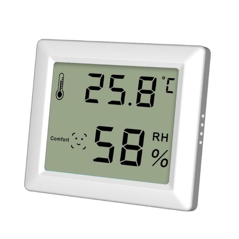 Temperature & Humidity Sensor with Comfort Display Indoor Hygrometer Thermometer