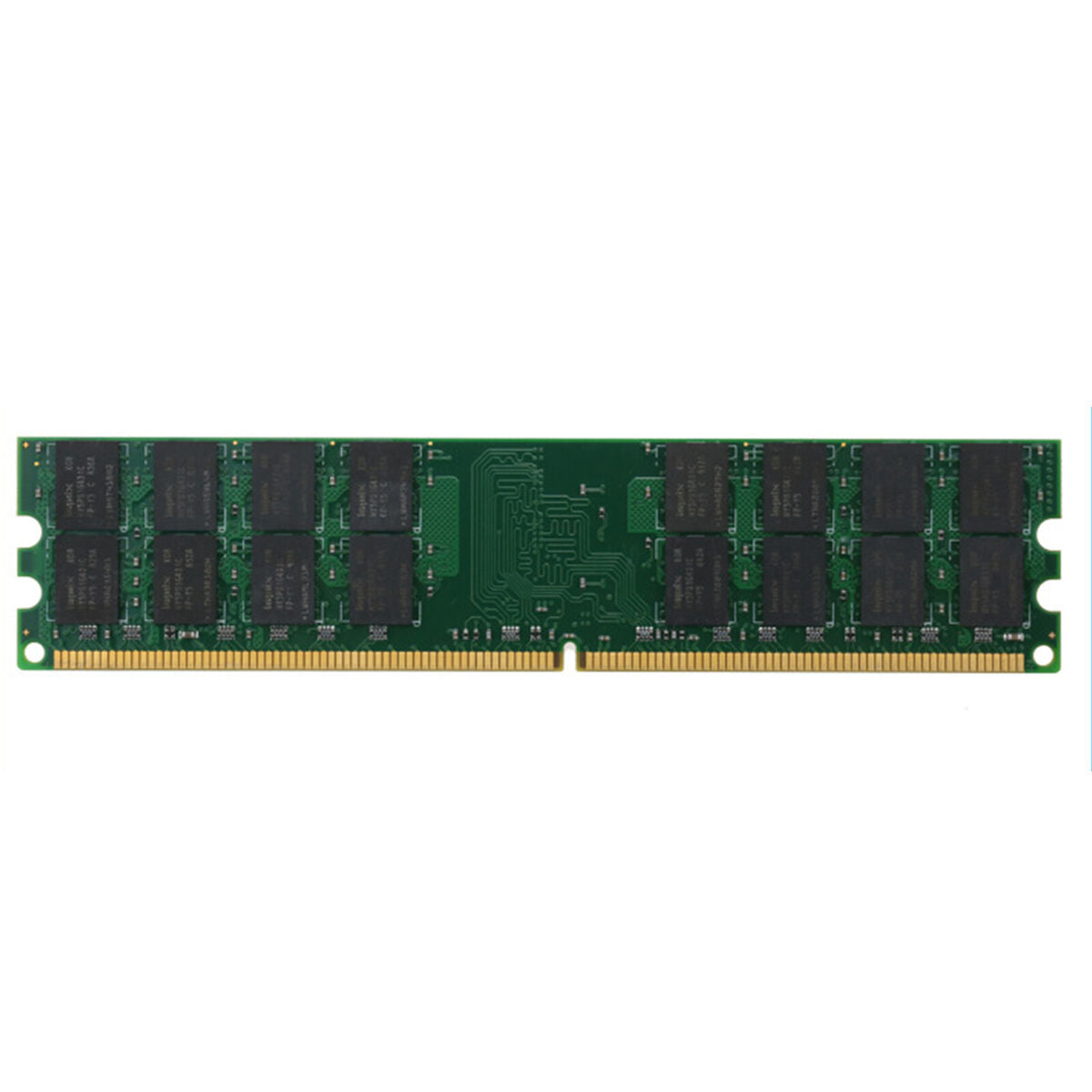 Memory RAM DDR2 4GB 24 Pin 800 MHz DDR2 Desktop Memory Module (Army Green)