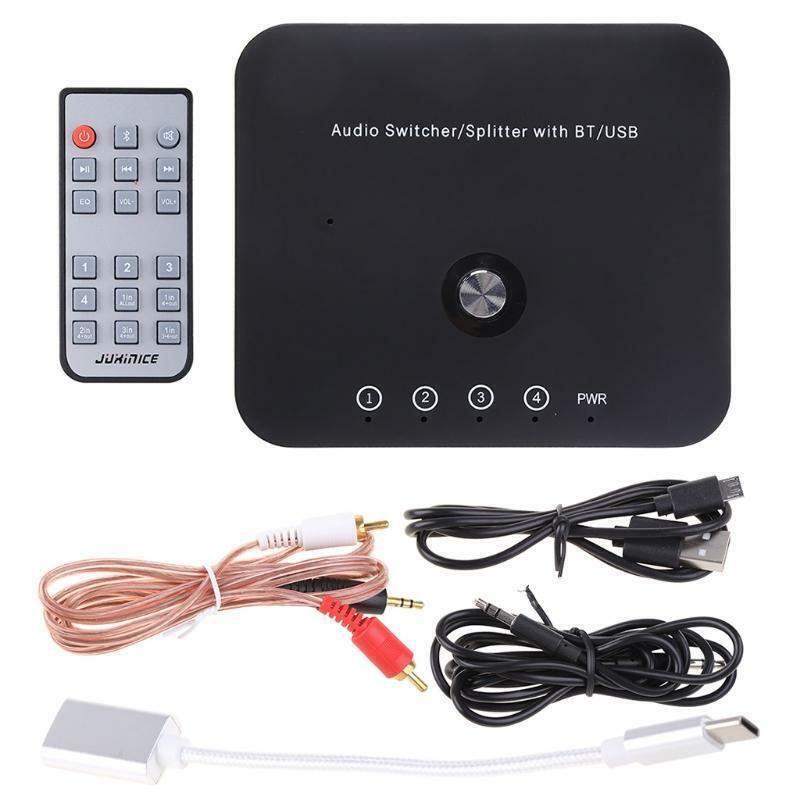 3 in1 Bluetooth-compatible 5.0 Wireless Audio Transmitter Receiver Adapter-HIFI