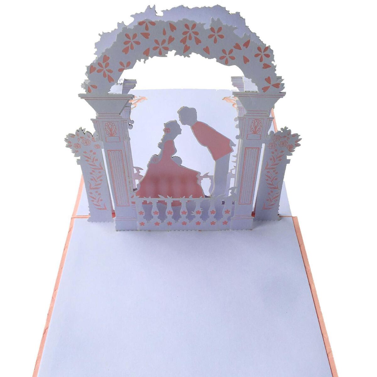 3Pcs Wedding Invitations Cards Greeting Card for Wedding Ornaments Decor