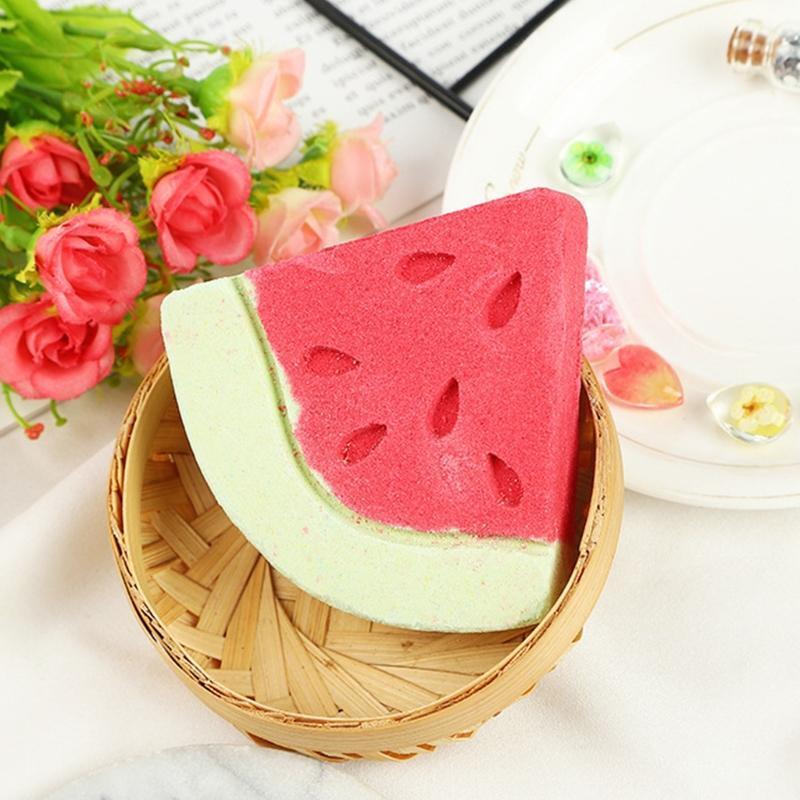 Watermelon Bubble Bath Bomb Natural Fizzy for Women Releases Color,Scent,Bubbles