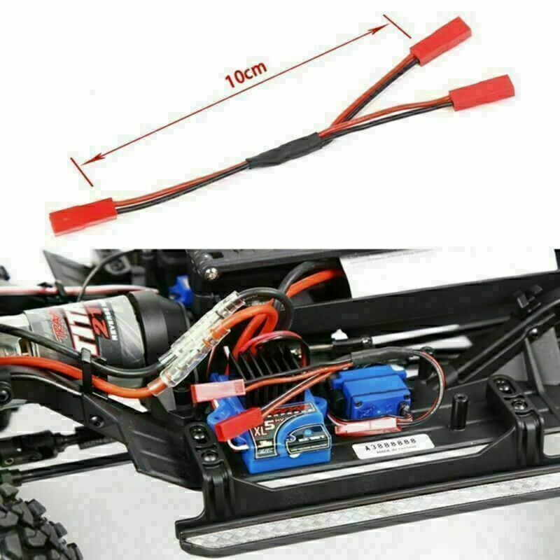 For 1:10 Traxxas TRX-4 RC Crawler GRC ESC Y Cable Cord Power Supply Y line Wire