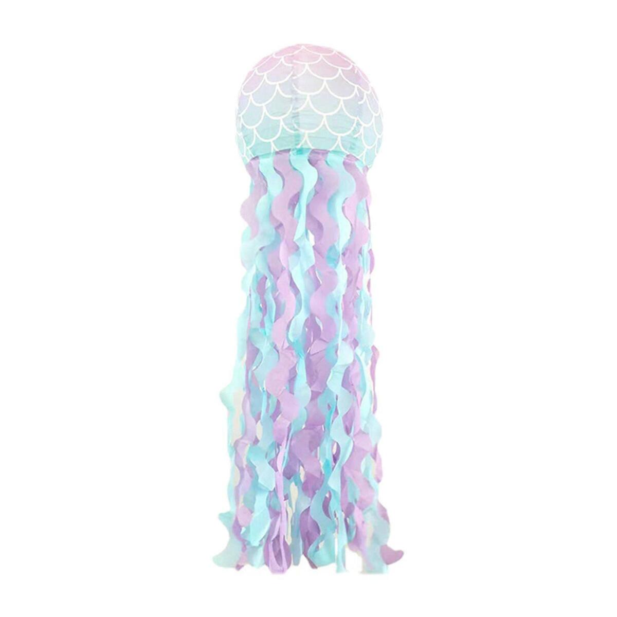 Paper Lanterns Ornament Mermaid Bedroom Accessories for Birthday