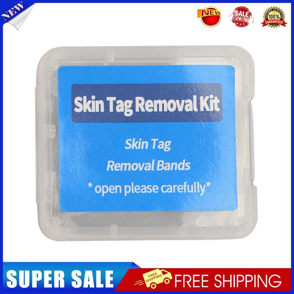 Skin Tag Removal Ring Rubber Bands Kit Acne Pimple Blemish Treatment Tools