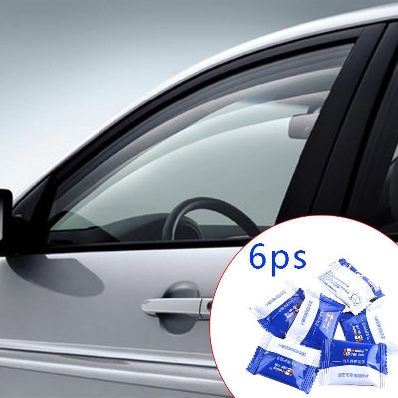Hot Factory Outlet 6pcs Car Solid Wiper Cleaners Car Windshield Glass Cleaner