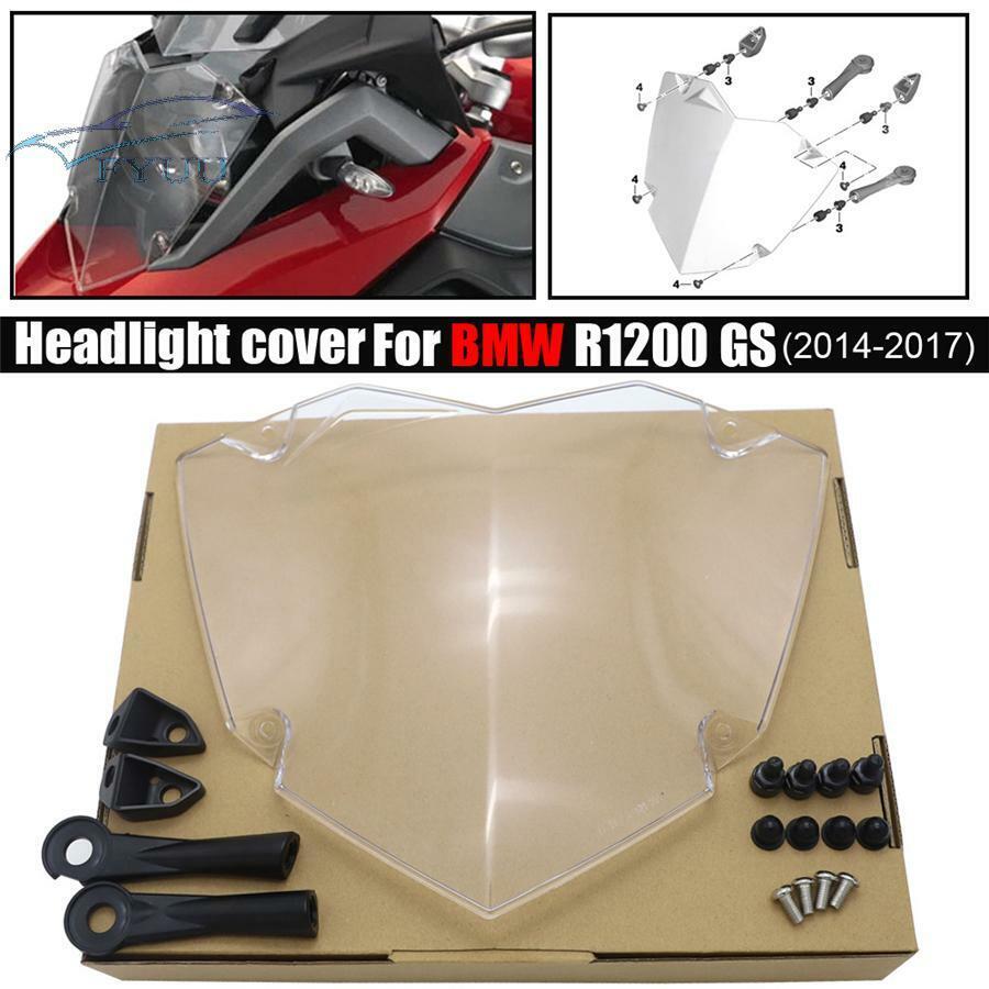 1pc Motorcycle Headlight Guard Protector Cover For BMW R1200GS Adventure 13-20