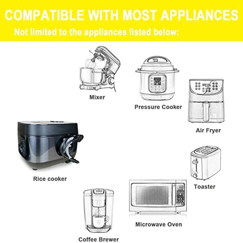 Cute Shark Shaped Cord Holder Wrap for Appliances Silicone Cable Wire Organizer