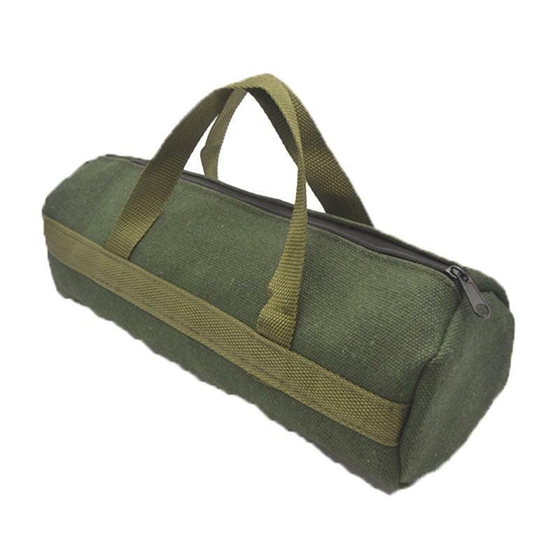 Thickened Canvas Tool Pouch Electrical Tool Organizer Bags Canvas Tool Tote Gift