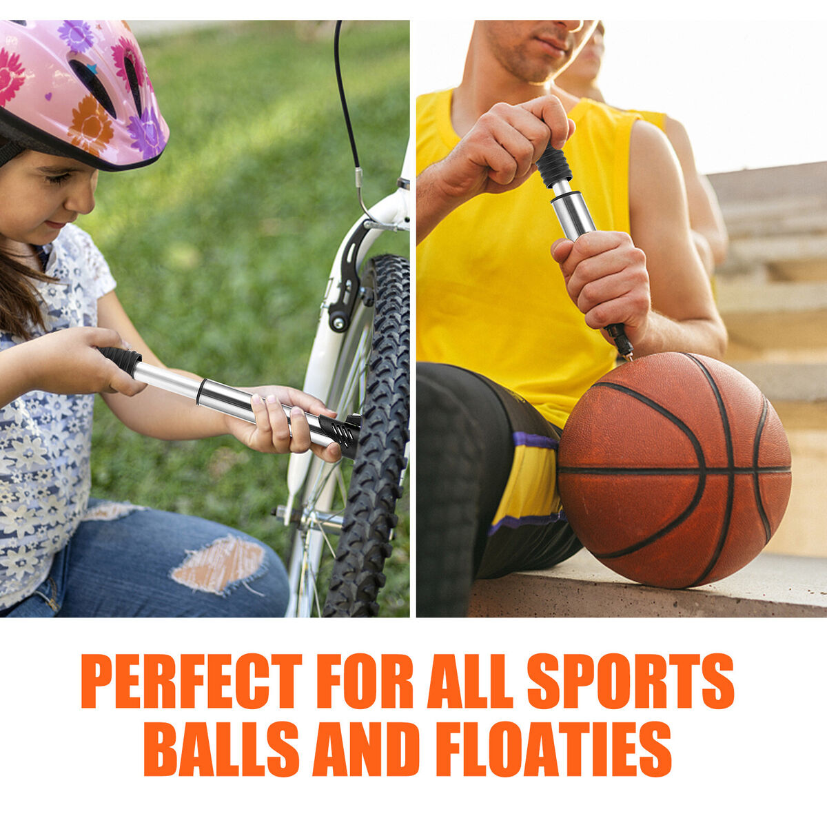 Bicycle Portable Mini Pump Portable Bicycle Electric Bike Pump Outdoor Cycl