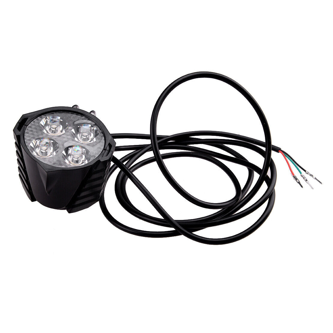 2 in 1 LED Light Headlight Horn Headlamp with Switch For E-Bike Electric Bicycle