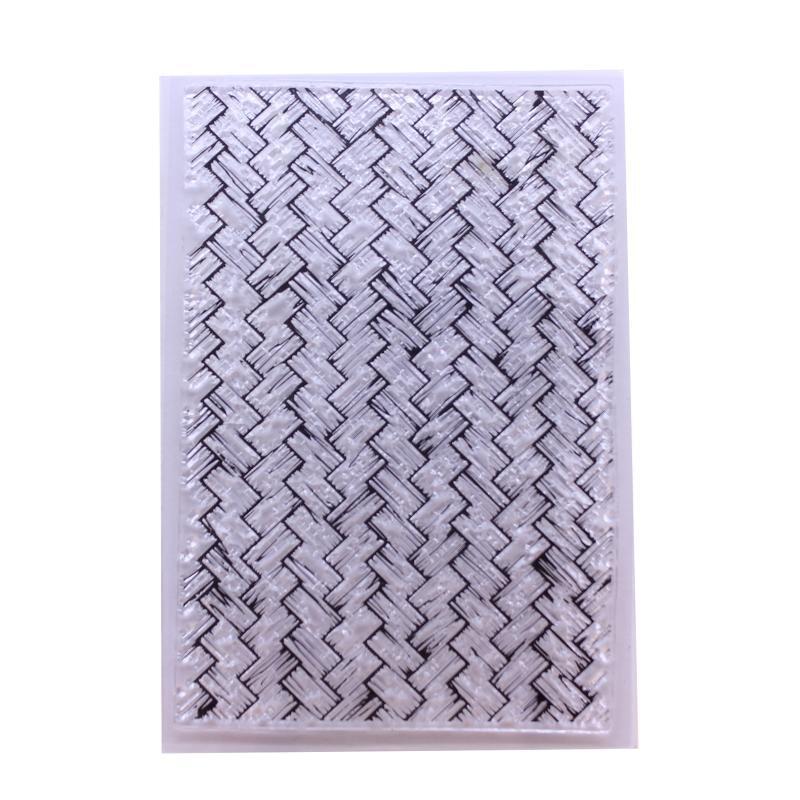 Bamboo Woven Clear Stamp Seal Handmade Crafts Embossing Decor Gift Supplies