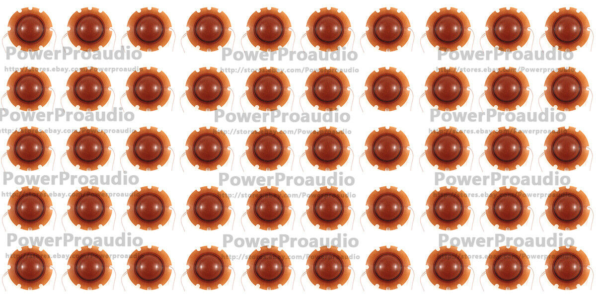 50PCS 51.0mm / 51.2mm diaphragm voice coil 16ohm Horn tweeter Repair Kit
