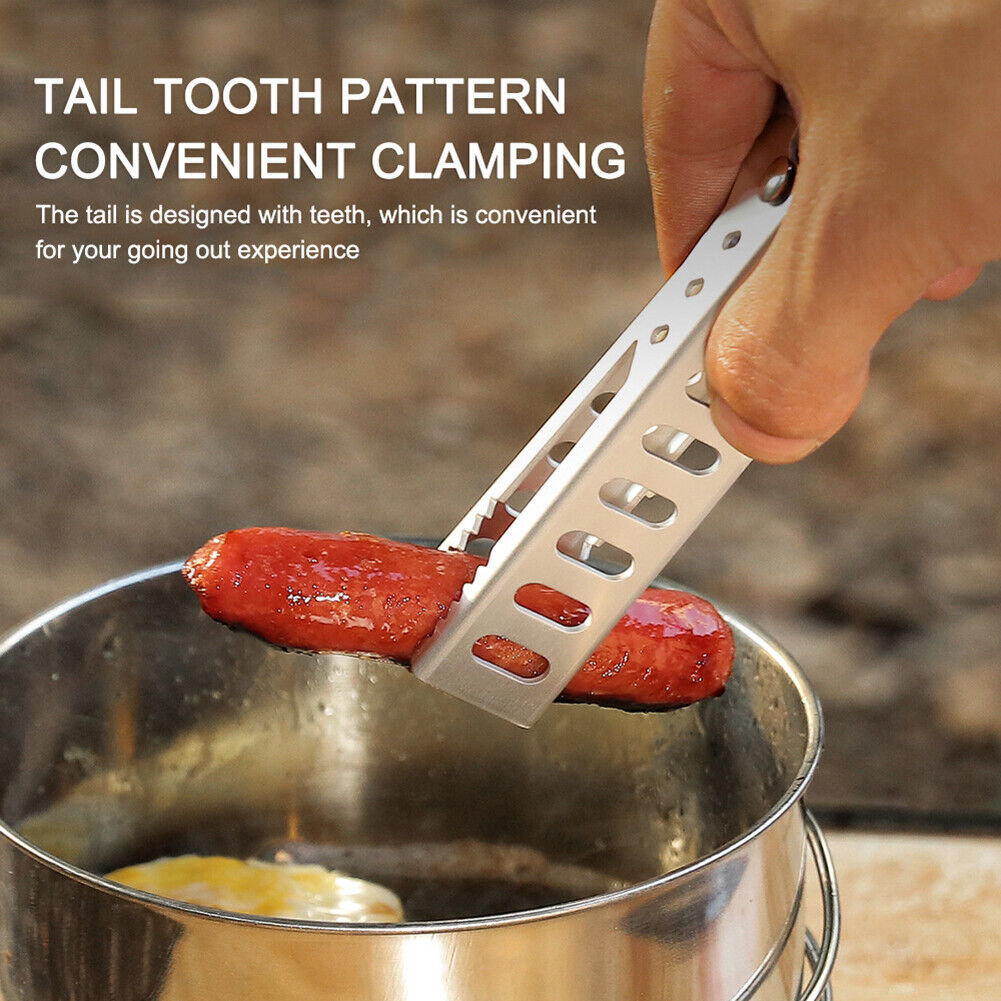Anti-Scald Pot Pan Bowl Gripper Outdoor Camping Cookware Handle Holder Clip