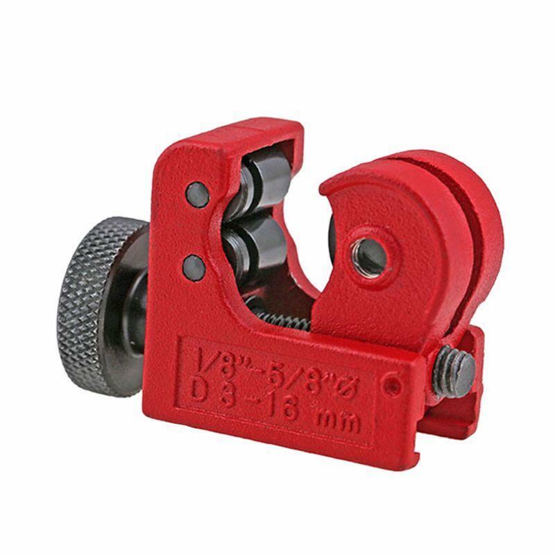 1/8" to 5/8" Mini Tube Pipe Cutter Copper Aluminum Metal Tubing Cutting Tools