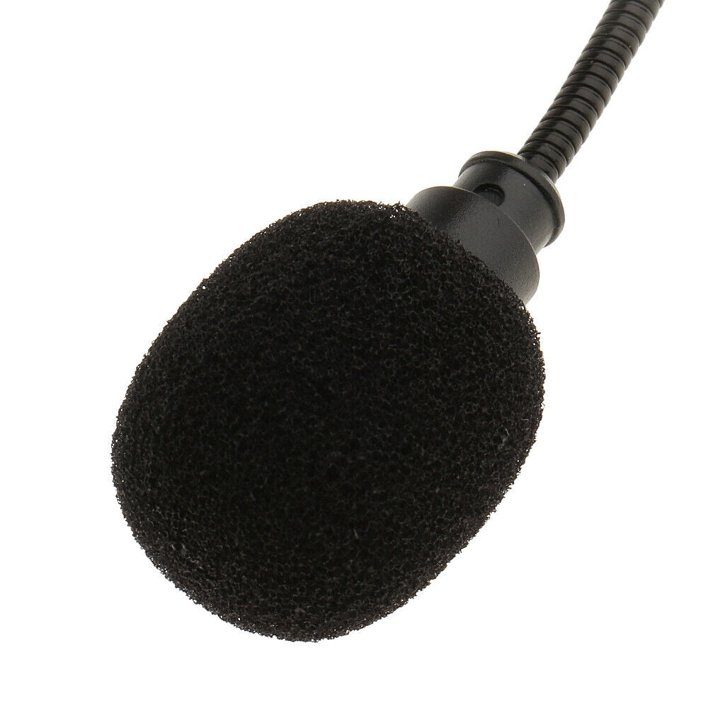 2 Pieces Double Ear Hook  Headset Headworn Microphone 3.5mm