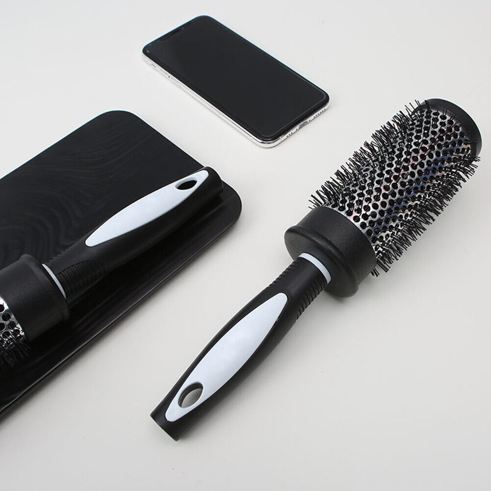 Nylon Hair Roll Comb Cylinder Curly Hair Rolling Comb Hair Styling Tool (S)