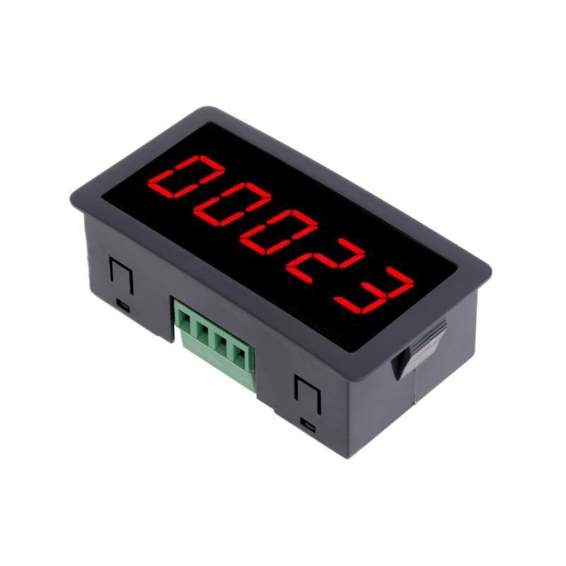 DC 12-24V Red 5 Digit 0.56" LED Panel Counter Meter Up Plus Totalizer 0-99999