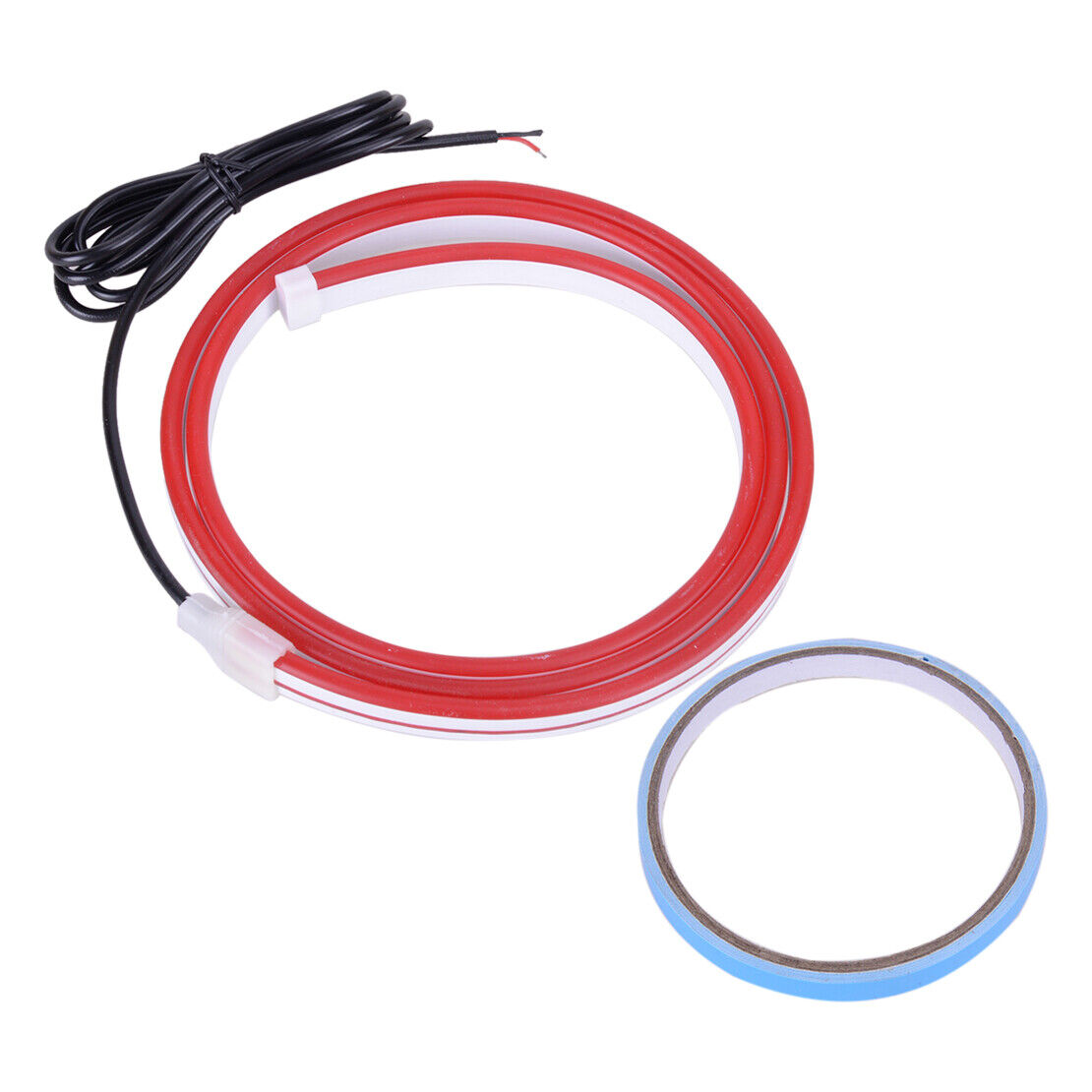 1Set 120cm Car Hood LED Daytime Running Light Strip Waterproof Flexible Lamp 12V