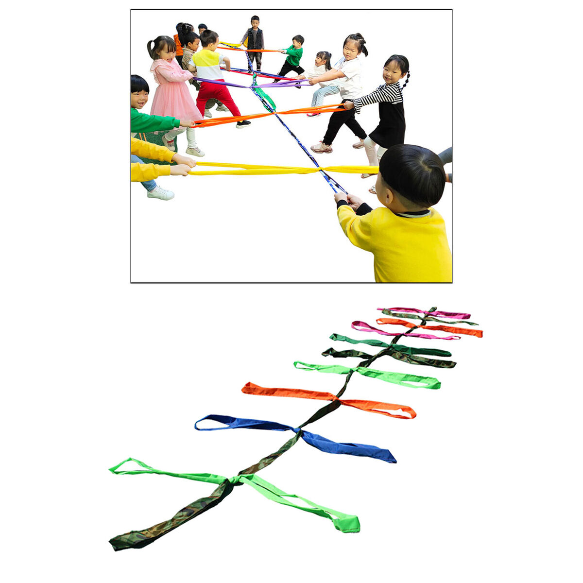 Tug of War Rope Interesting  Game Activity for  Children Toddler