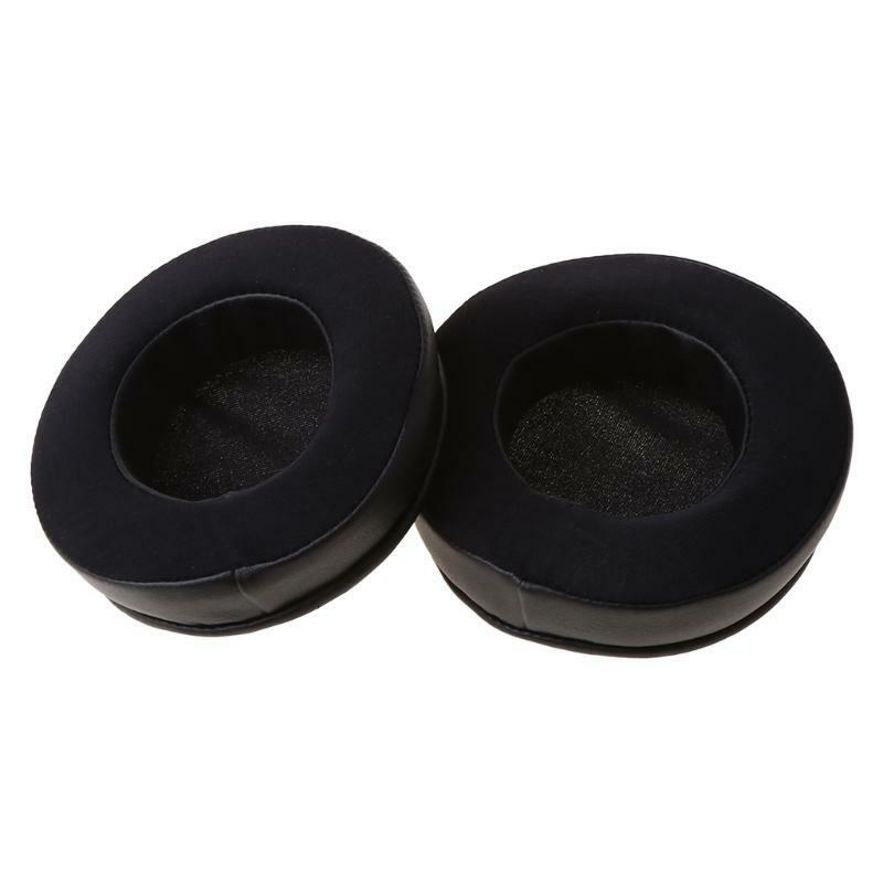 1Pair Leather Earpads Breathable Ear Pad Cushion for Razer Nari 7.1 THX Headset