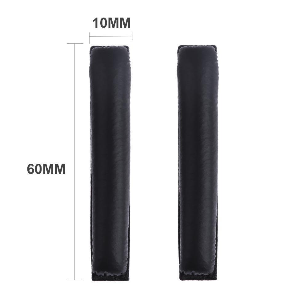 2pcs Soft Headphone Head Sponge Pads for Sennheiser PX100 PX200(Black)