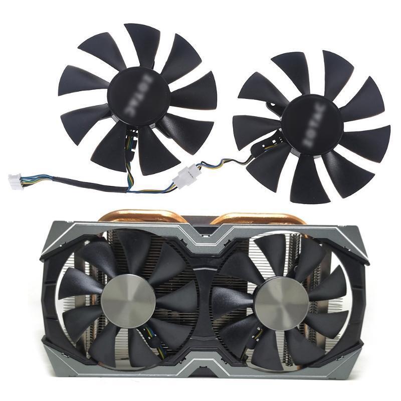 GFY09010E12SPA4Pin 12V 0.5A Cooler Fan Graphics Card Cooling VGA Fan for GTX1070