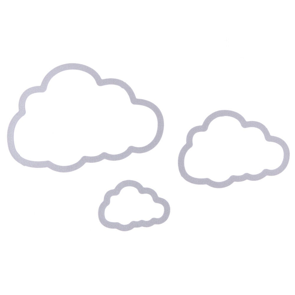 3 Clouds Metal Die Cuts Metal Cutting Dies Scrapbooking Embossing Folder