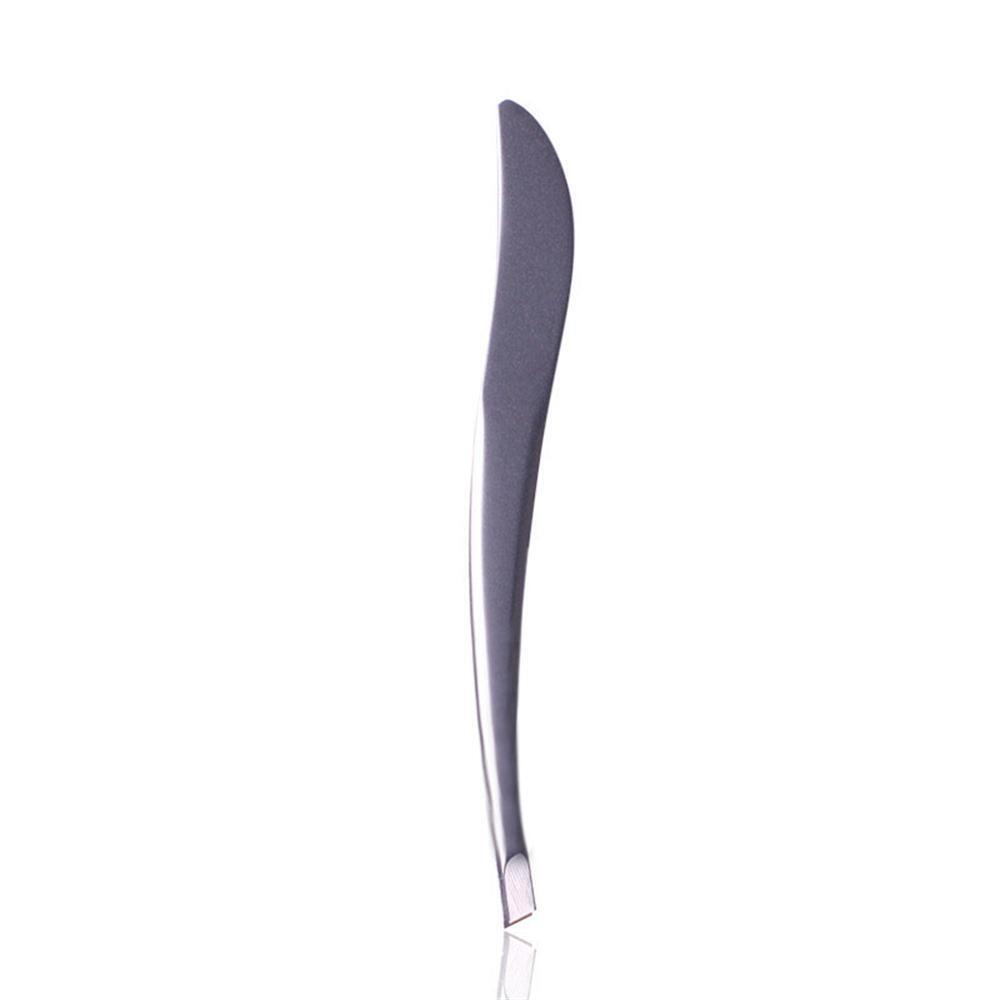 Face Hair Removal False Eyelash Clip Angled Eyebrow Tweezers Brow Trimmer