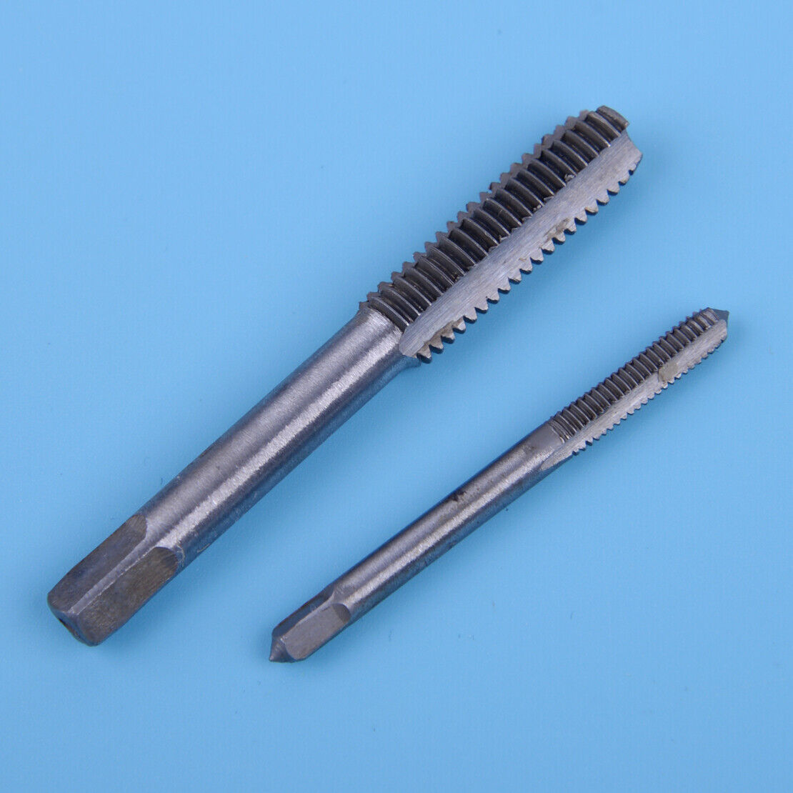 M8 1.25mm Pitch High Speed Steel Right Hand Thread Plug Tap Threading Tool Li