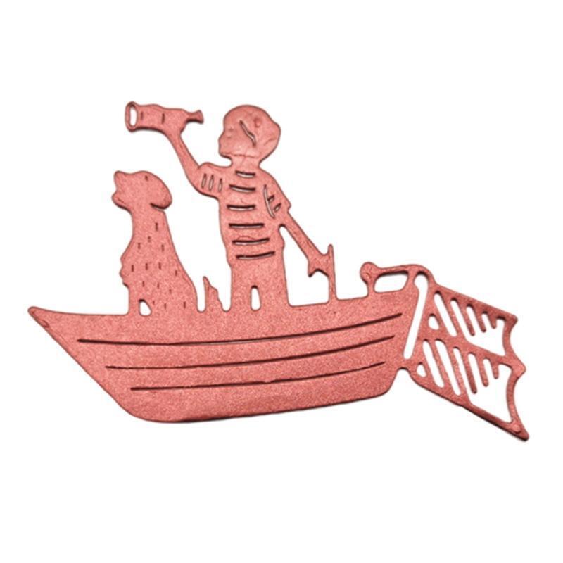 Kid Dog Boat Metal Cutting Dies Stencil Scrapbooking DIY Album Stamp Paper Card