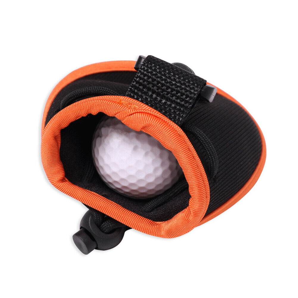 Portable Golf Ball Cleaning Bag Nylon Durable Soft Golf Wiping Storage Bags