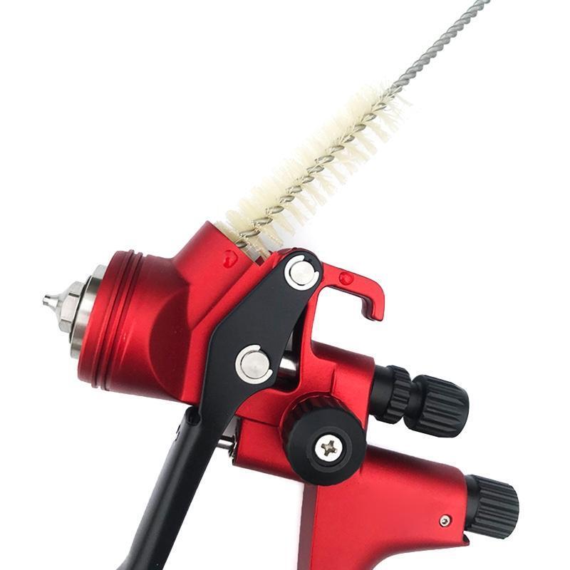 17 Pcs/Set Spray Gun Cleaner Wash Needle Air Brush Accessories Cleaning Tool Kit