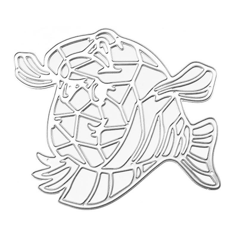 Pufferfish Metal Cutting Dies Stencil DIY Scrapbooking Album Paper Card Template